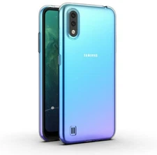 Clear TPU Protective Case Screen Protector Armor Guard For Samsung Galaxy A01