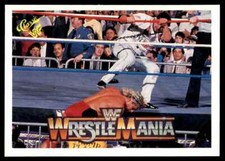 1990 CLASSIC WWF THE HISTORY OF WRESTLEMANIA RED ROOSTER/BROOKLYN BRAWLER #80