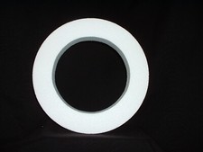 styro-foam WREATH 14"-16"-18"X 2" Thick EPS foam Craft Wedding Ring Floral S