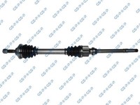 GSP Antriebswelle Vorne Rechts FüR Peugeot 206 SchräGheck 2A/C 2E/K 245035