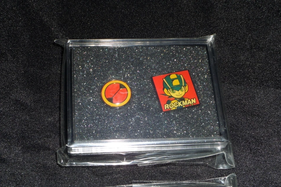 NEW Capcom Rockman EXE Mega Man Battle Network Pin Set Lot Gospel - Image 2 of 4