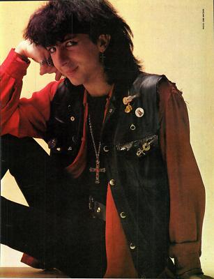 MARC ALMOND 1983 Smash Hits Magazine Full Page Poster Print 8''X11'' Ephemera