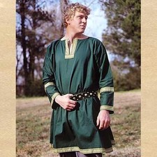 MEDIEVAL VIKING Norseman NORMAN Saxon VIKING MEN's TUNIC SHIRT New