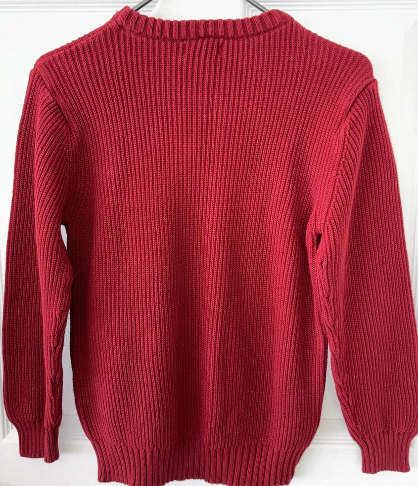 Cherokee Red Sweater Boys Large 12/14 - Image 3 of 4