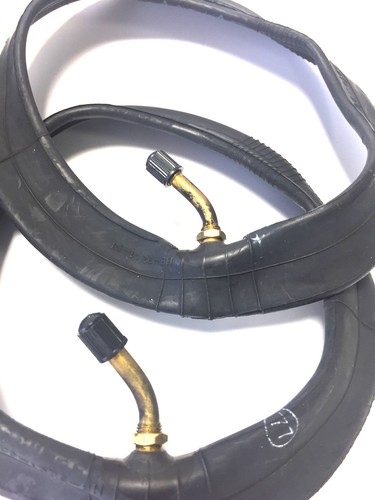 2x Rollstuhlreifen 8 x 1 1/4, auch 200x30, grau, 2 Reifen und 2 Schläuche im Set - Bild 3 von 3