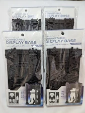 DAISO Gundam Display Base Connectible 6.6in / 17cm Set of 4 S/F Japan