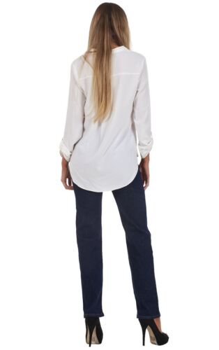 Ladies Sculpt & Lift Mid Rise Straight Leg Indigo Stretch Denim Jeans REDUCED - Picture 3 of 19