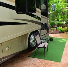 3' x 5' Outdoor Indoor Grass Turf Carpet Rug Runner Golf Sports Camper RV Mat