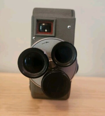 Crown 8-T3 フィルムカメラ Vtg. CROWN MODEL 8-T3 8MM MOVIE CAMERA CROWN OPTICAL CO. LTD