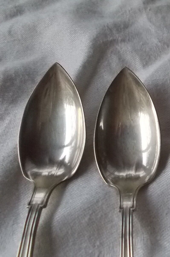 2 Gorham Sterling Etruscan Grapefruit Fruit Spoon Silverware Flatware NO Mono - Picture 3 of 12