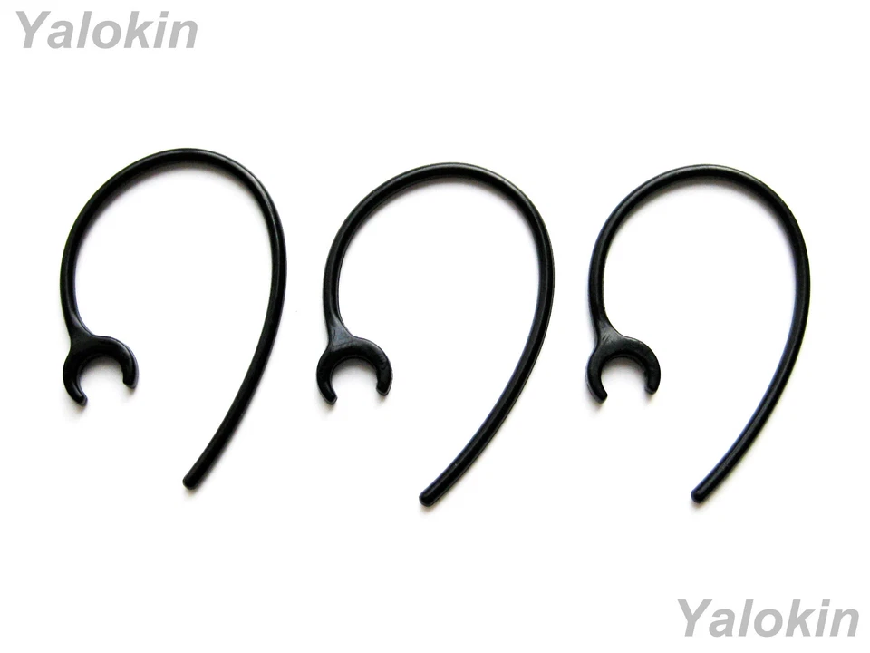 3 (B-S) Replacement Earhooks Earloops for Plantronics M70 Headset Devices - Image 3 of 4