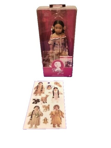 Vintage Deerfoot & Brown Eagle Native American Girl Doll Carlson 