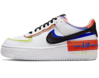 NEW Sz 6.5 Women's Nike AF1 Air Force 1 Low Shadow White Multi