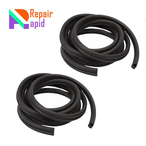 Set of 2 Rubber Door Weatherstrip Seals for Chevy GMC Suburban C/K 1500 2500