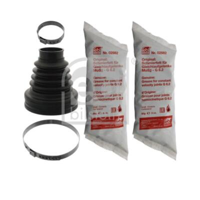 Jeu Soufflets D'essieu Febi Bilstein 06175 - Universel Avec Colliers Métal