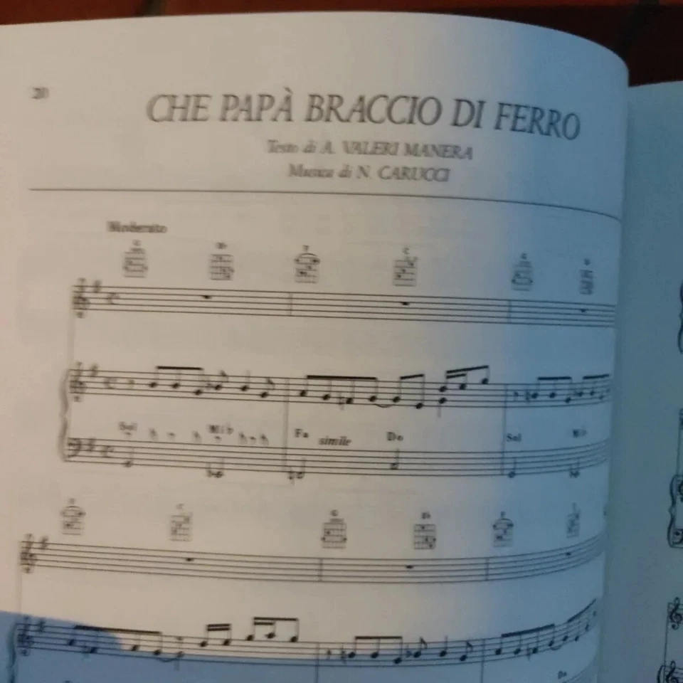 Fivelandia 10 Cristina D'Avena Spartiti Testi Accordi Album Cartoni Sigle tv - Immagine 4 di 4