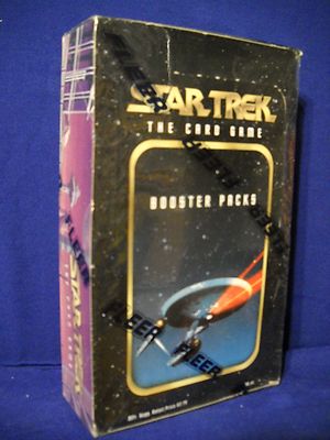 1996 STAR TREK the card game CCG –Factory sealed BOOSTER BOX