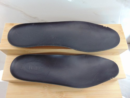 TOD’S Black Suede Leather Driving Loafers Moccasins Made In Italy EURO 40 $895 - Picture 6 of 8