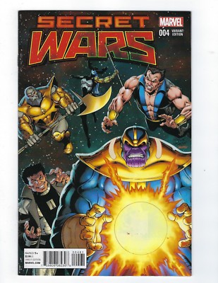 Secret Wars # 4 Starlin 1:25 Variant Cover NM Marvel | eBay