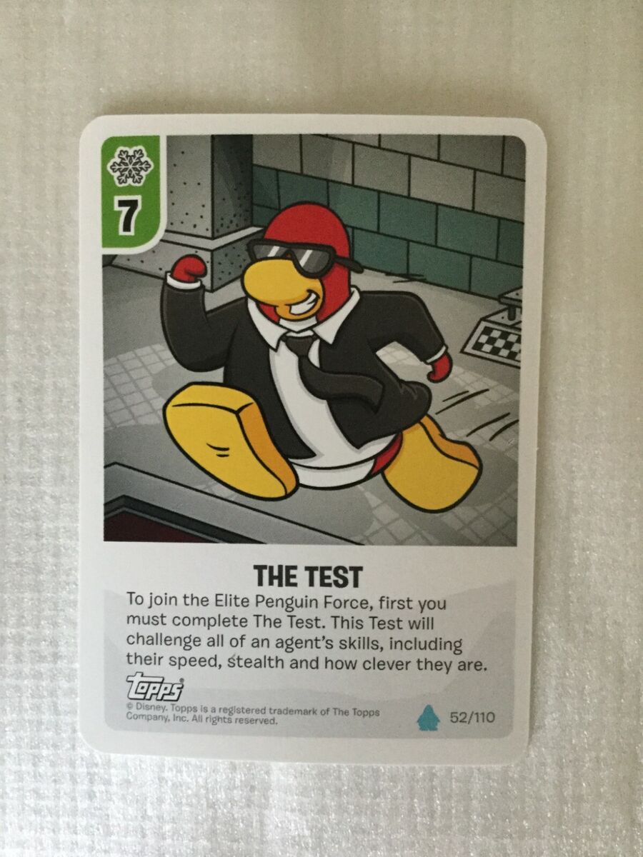 EPF Agents - 2011 Topps Club Penguin Card-Jitsu Water Second Wave