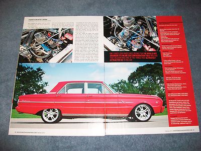 1963 Ford Falcon Four Door Sedan Restomod Article 