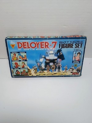 Dougram figure set Deloyer - 7 Robotech Takara Macross 1/48 Contents New 