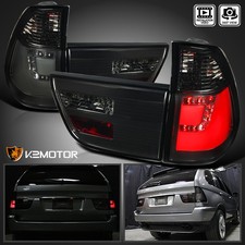 Fits 2000-2006 Bmw E53 X5 Smoke Led Tail Lights Stop Brake Lamps Rear Leftright