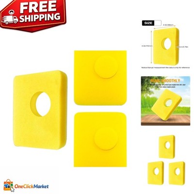 Efficient 3-Pack Air Cleaner Foam Filters for BS Engine Series Maintenance