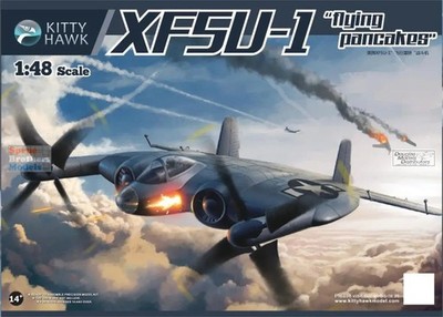 ZIMKH80135 1:48 Zimi Model Kitty Hawk XF5U-1 Flying Pancake