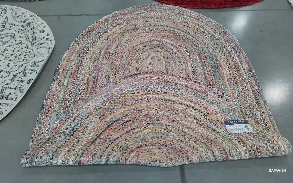 BEIGE / MULTI 6'-0" x 9'-0" Flaw in Rug, Reduced Price 1172774992 CAP202B-6OV - Image 2 of 4