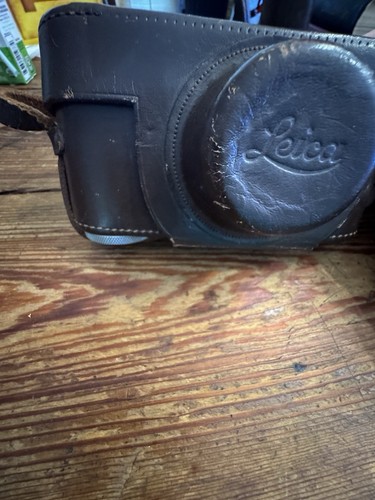 Genuine Antique Leitz Leica Leather Camera Case - Picture 6 of 12