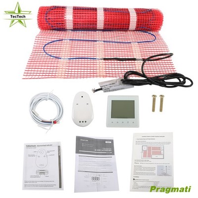 15 Sqft Mat Electric Radiant Floor Heat Heating System 120V 1.5 Amp 180W NEW
