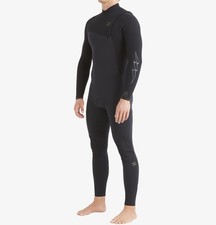 BILLABONG 3/2 REVOLUTION NATURAL Zipperless Men's Wetsuit - BLK - Small - NWT
