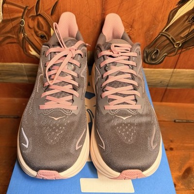 HOKA Clifton 10 Women's Size 11B (NEW IN BOX) GALAXY/DRIED ROSE Running Shoes