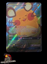 Pokemon Dedenne GX 195a/214 Unbroken Bonds Sun & Moon ALTERNATE ART PROMO on eBay