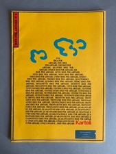 Kartell 1982 Catalogue (Anna Castelli Ferrieri, Gae Aulenti era)
