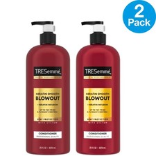 TRESemm Keratin Smooth Blowout Conditioner 28 Oz 2 Pack New