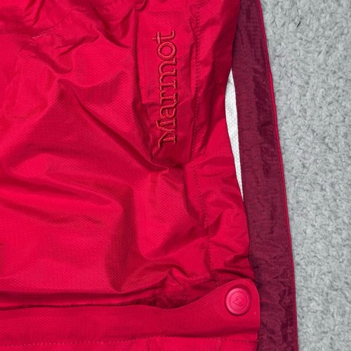 Marmot Lightweight Windbreaker Jacket Womens Small Red Outdoor Hiking Vented   - Picture 20 of 23