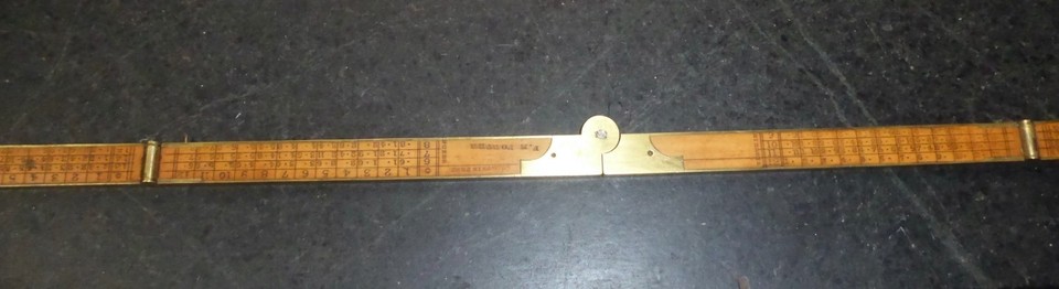 ANTIQUE E.A. Stearns & Co. No. 22 Folding Ruler 1800’s | eBay