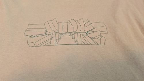 T-shirt grafica vintage Frank Gehry Millennium Park Chicago verde viaggio chi XL - Foto 3 di 11