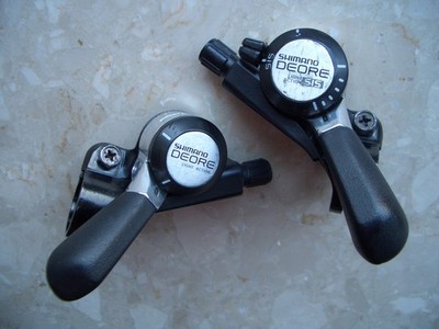 SHIMANO Deore DX Thumbs SL-MT60 / 3×6 / Daumenschalthebel / Daumis / retro