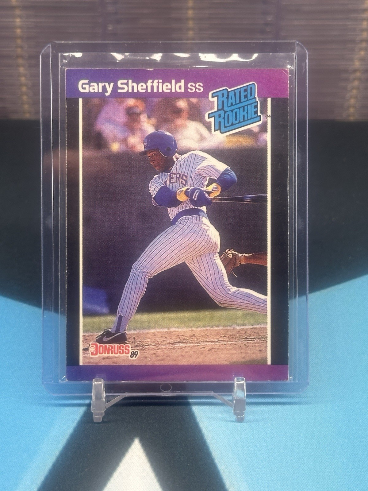 1989 Donruss - Rated Rookie Gary Sheffield #31 *Denotes* on Back (RC)