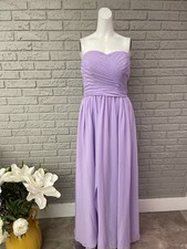 JJ  s House Women Empire Waist Sweetheart Strapless Bridesmaid Prom Maxi Dress Si