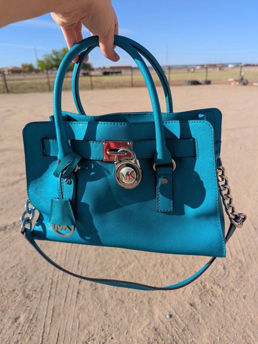 Hamilton Purse Michael Kors Hamilton Backpack Blue Michael Kors