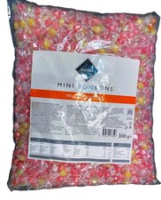 Rioba Mini Bonbons Fruit Flavours 3 kg | einzeln verpackte Fruchtbonbons Mischun
