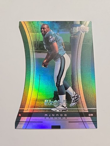 Donovan McNabb 1999 Upper Deck Black Diamond Rookie RC Diamond Cuts No. 114 - Picture 3 of 6