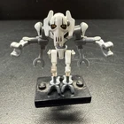 LEGO Star Wars - General Grievous Minifigure w/ White Armor, Bent Legs (SW0515)