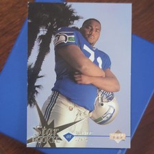 Upper Deck 1997 Star Rookie Walter Jones Seattle Seahawks #30 Rookie Card. rookie card picture