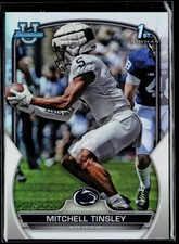 2022 Bowman University Chrome #72 Mitchell Tinsley Refractor