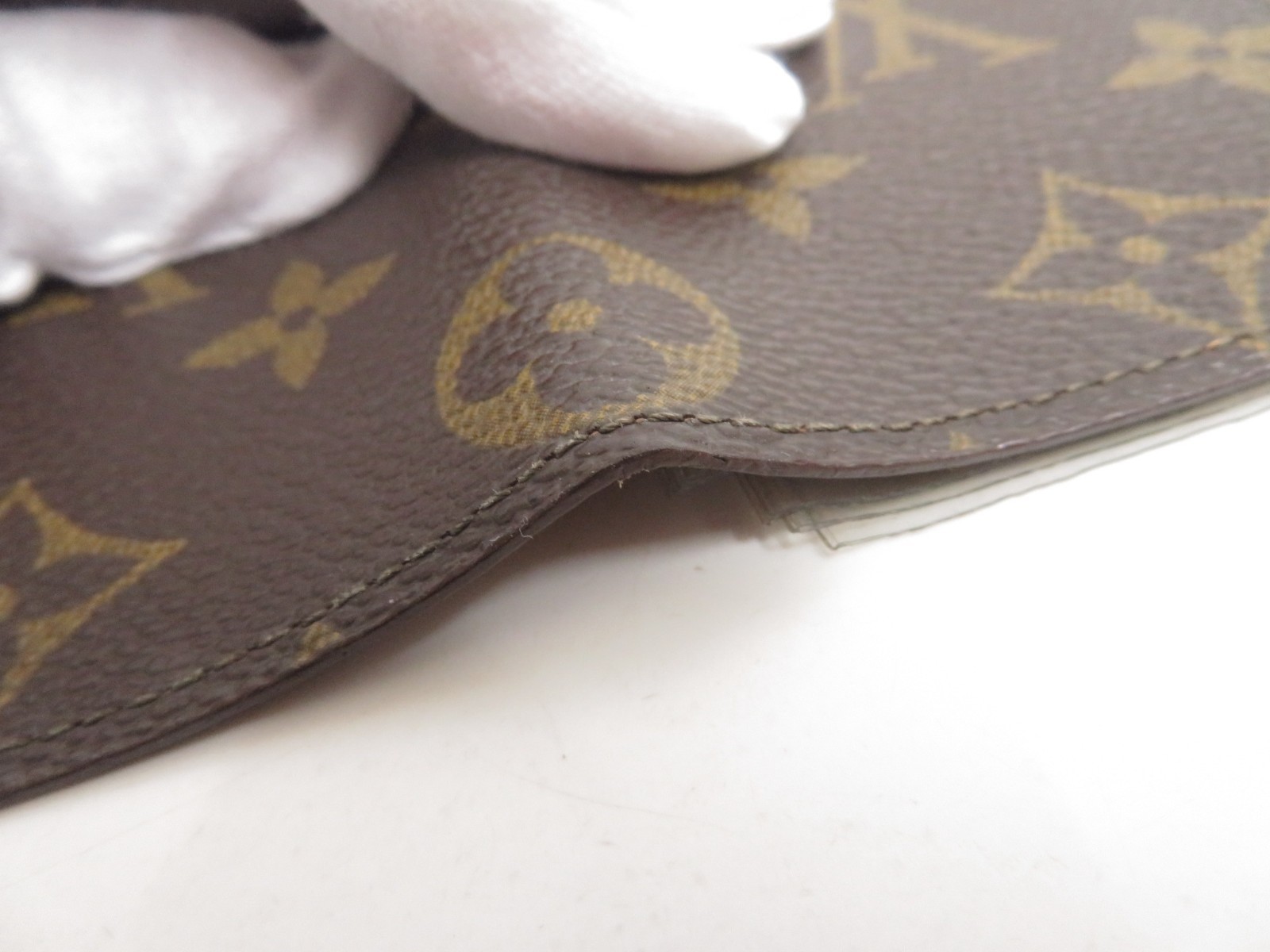 Authentic LOUIS VUITTON  Monogram Pression Pass C… - image 9